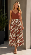 **Women's Two-Piece Set: Top & Skirt**